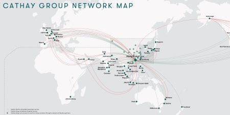 Download Cathay Group's latest network map now