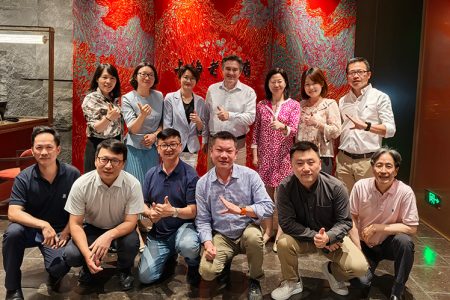 roup photo with the Chinese Mainland team including the colleagues from Shanghai