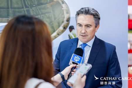 Glad to have done multiple media interviews at Air Cargo China