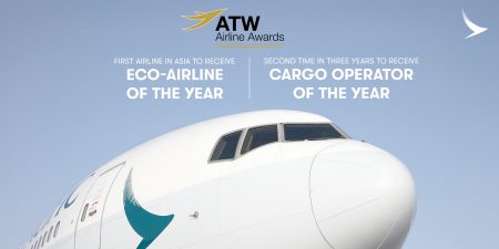ATW表揚國泰集團於貨運和可持續發展的成就與領導地位