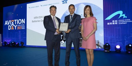 進一步肯定國泰貨運領先業界的鋰離子電池安全運送方案