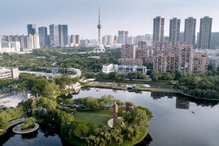 A view of Foshan Asia Art Park