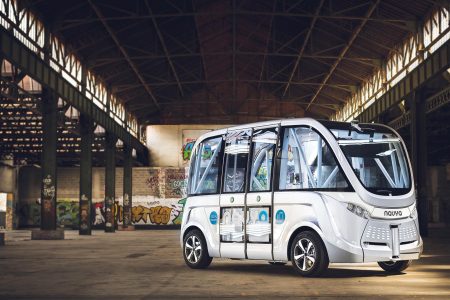 Smart Shuttle autonomous vehicle