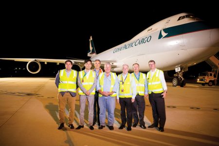 Ben Lyons, Nelson Chin, John Wagner, Lloyd Thomson, Nigel Chynowth, Phil Gregory group photo