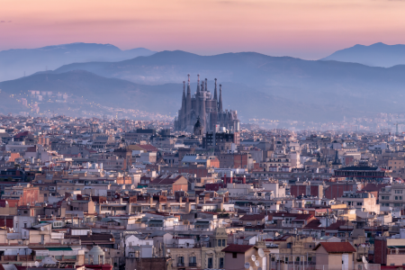 City view of Barcelona