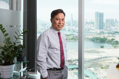 Eddie Law photo in office