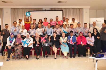 Group photo with Cathay Cargo Malaysia sales team and cargo agents