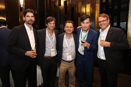 Group photo at party