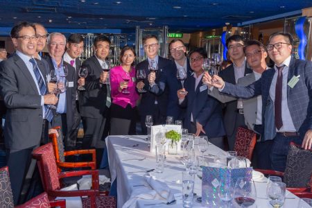 group photo of Cathay management team