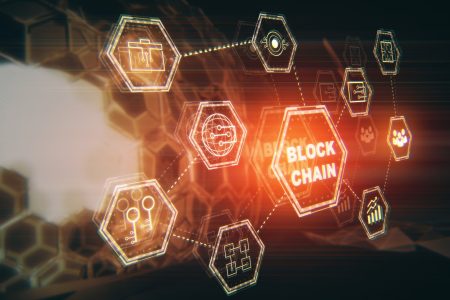 A conceptual illustration of blockchain technology