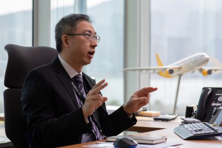 Clarence Tai in office