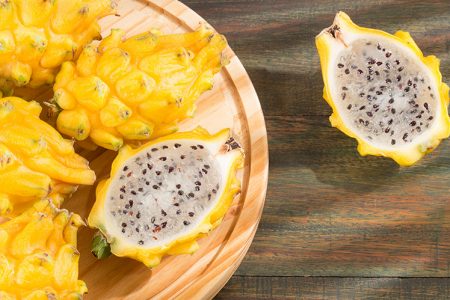 Ecuadorian yellow dragon fruit