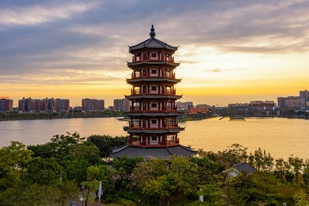 Huayang Tower, Huayang lake, Dongguan