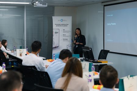 Janice Kwan presenting