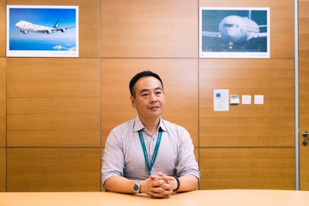 Calvin Hui in office