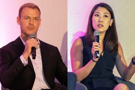 Chris Bowden and Ingrid Lee