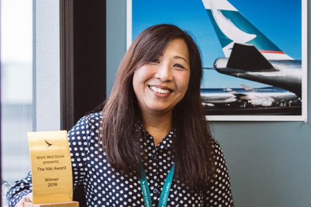 May So in office with Niki award