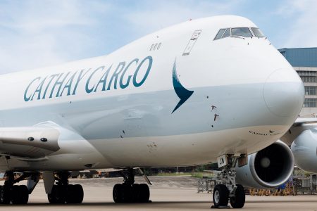 Cathay Cargo freighter repainted in new livery
