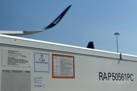 Close up of Envirotainer Releye ULD