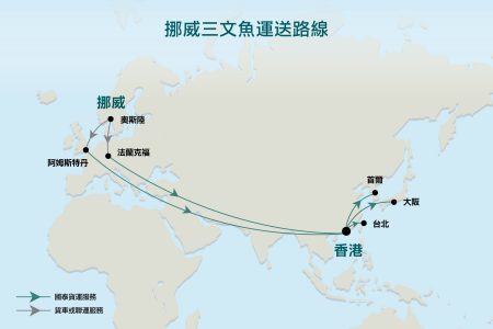 norwegian salmon routes