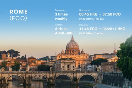 Rome flight details