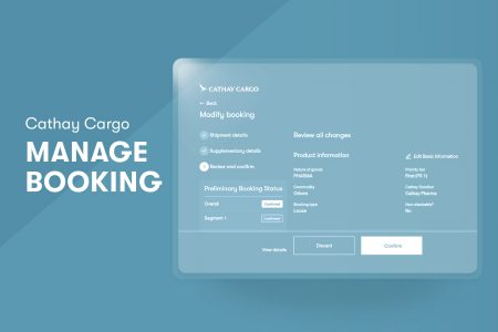 cathay cargo booking interface